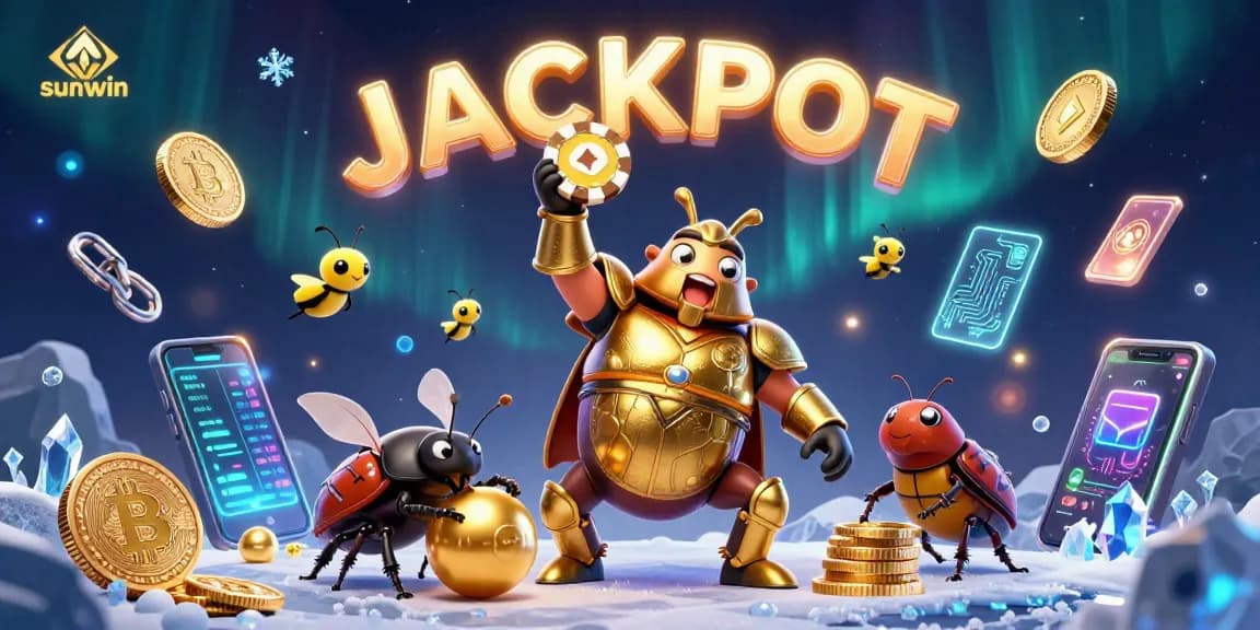 Experience the thrilling sunwin jackpot with a heroic beetle and crypto extravaganza