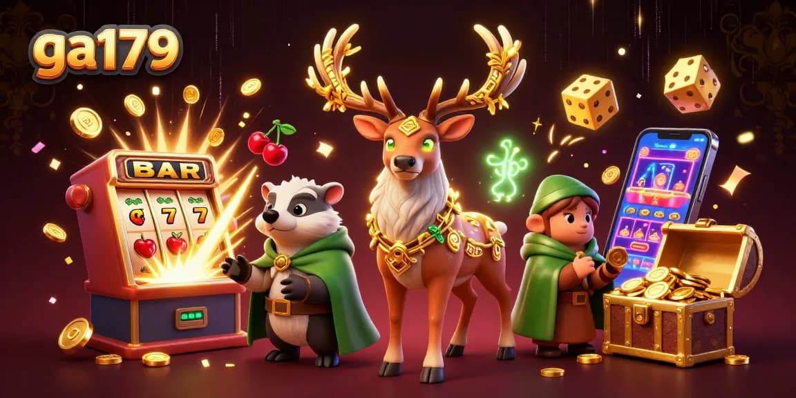 Play exciting casino games at ga179 with captivating characters and jackpot elements!