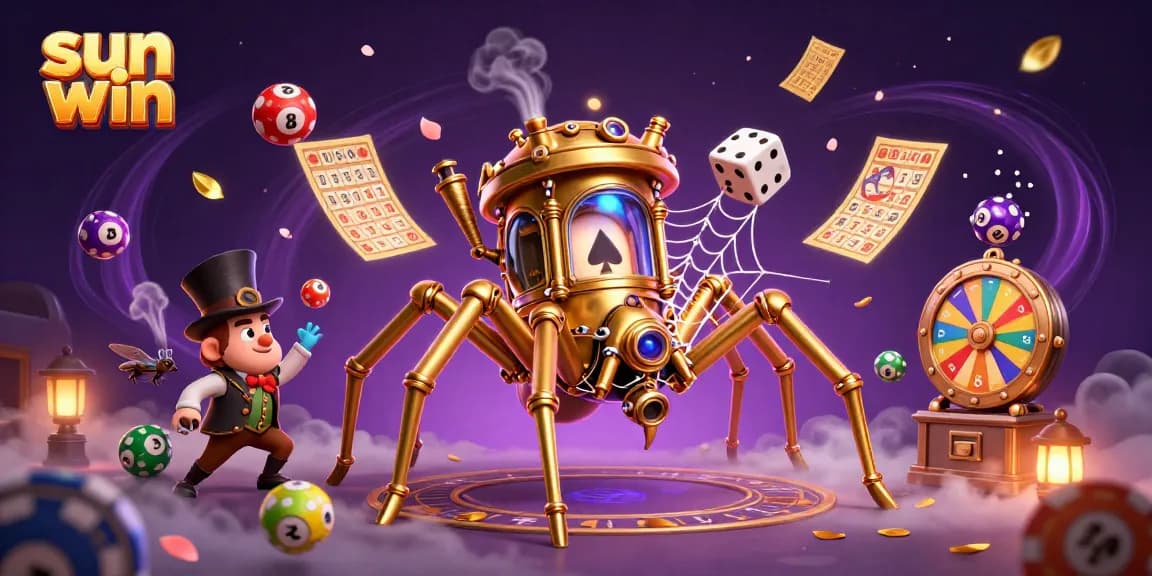Experience exciting wins at sun win with vibrant lottery balls and dynamic casino elements.