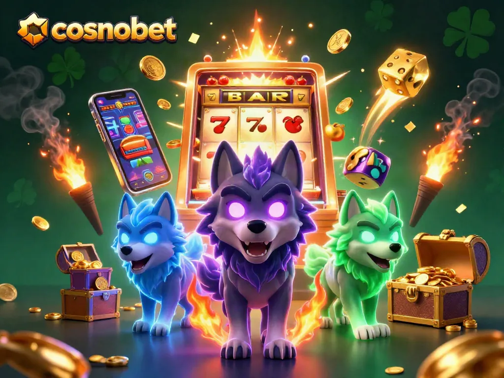 Engage with cosmobet's thrilling 3D casino adventure featuring vibrant characters and explosive winnings.
