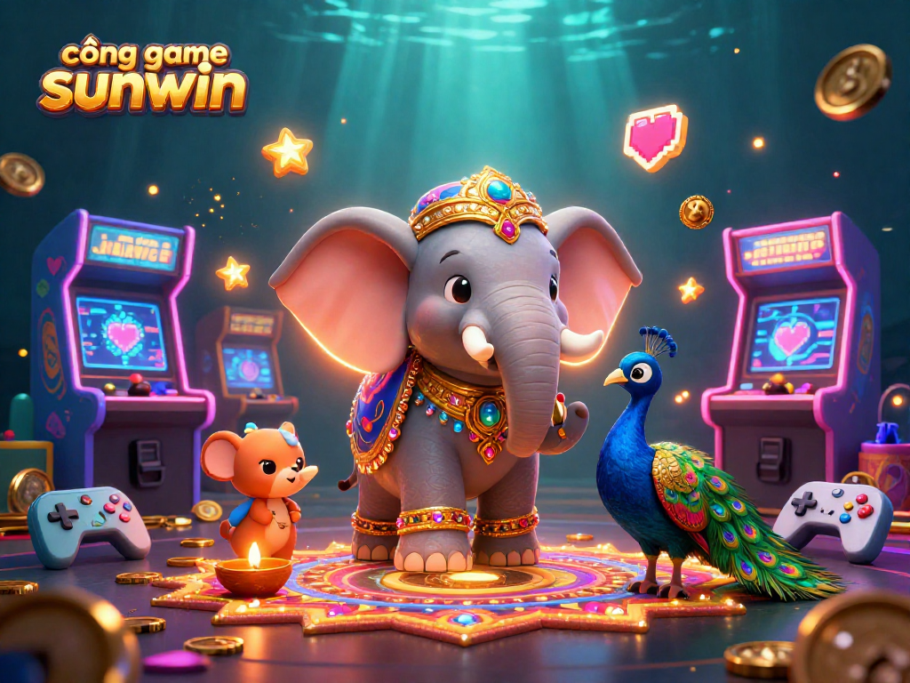 Experience excitement with cổng game sunwin, packed with vibrant gaming scenes and character action.