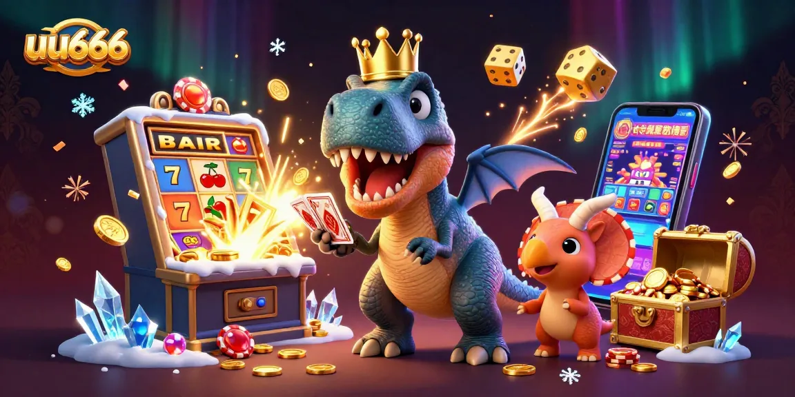 Experience the thrilling action at uu666 with vibrant characters and a jackpot explosion