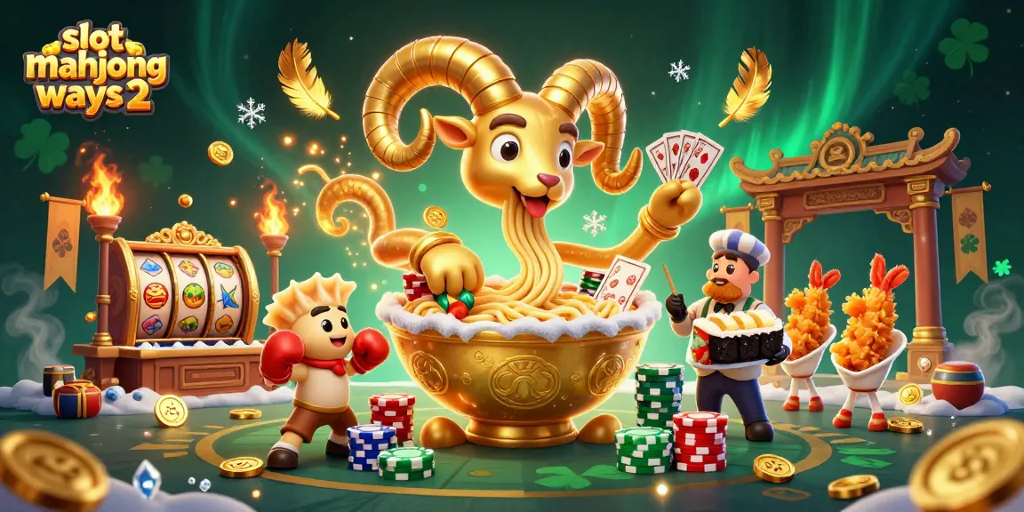 Experience excitement in slot mahjong ways 2 with a dynamic 3D casino scene and vibrant game elements.